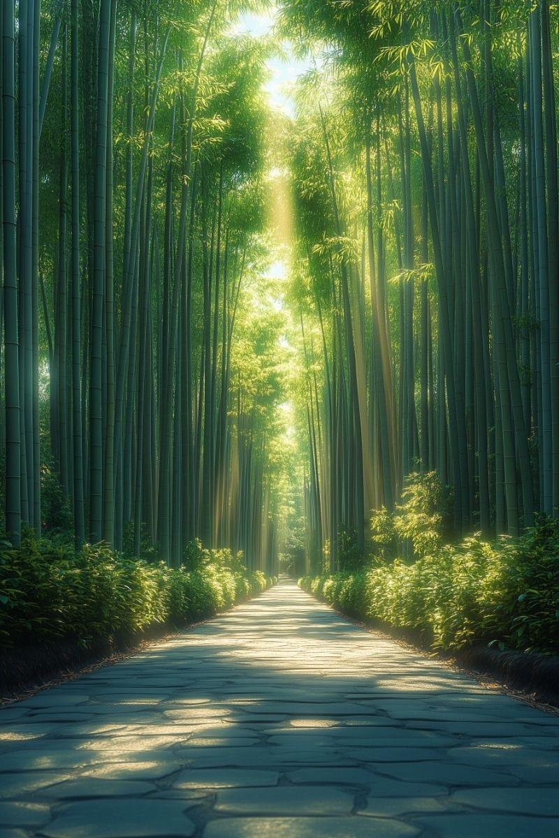 Arashiyama bamboo grove, Kyoto